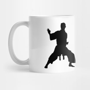 Karate Silhouette Mug